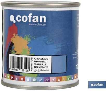 Cofan ESMALTE Sintético (125 ML) AZUL COBALO