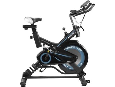 Behumax Bicicleta de Spinning Extreme Fit 2500 (102 x 50 x 117 cm - Preto e azul)