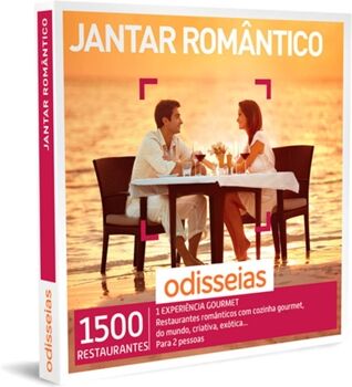 Odisseias Pack Jantar Romântico   1500 Experiências