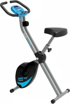 Prixton Bicicleta Estática BF100 (Preto - 78.5x46.5x114.2cm - Dobrável- Até: 100 Kg)