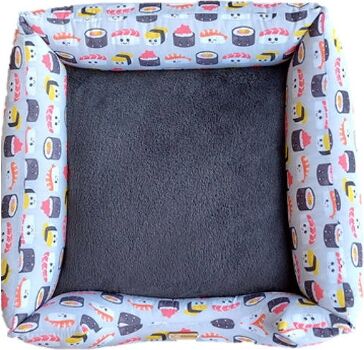 Miandostore Cama para Cães e Gatos Ninho Sushi S (Multicor - 45x45 cm - Algodão)