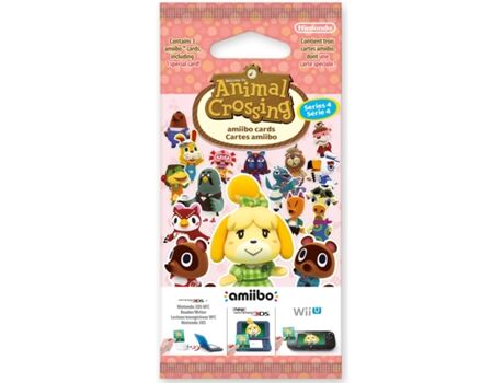 Nintendo Jogo Pack 3 Cartões Amiibo Animal Crossing HHD