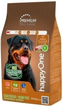 Happyone Ração para Cães Premium (4Kg - Seca - Adulto)