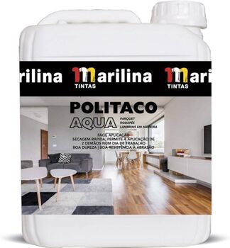 Tintas Marilina Verniz Politaco Meio Brilho 5L Incolor