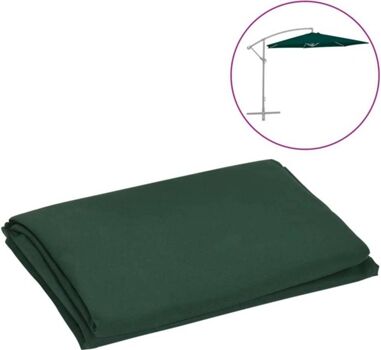 Vidaxl Tecido de Substituição para Guarda-Sol (Verde - 300 cm)