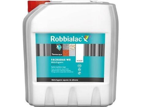 Robbialac Hidrofugante Impermeabilizante para Fachadas WB (Incolor - 15 L)