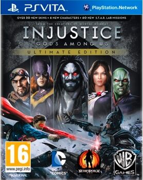 Warner Bros Jogo PS VITA Injustice: Gods Among Us (Ultimate Edition)