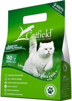 Catfield Areia para Gatos Aglomerante Natural (7L)