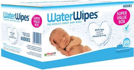 Waterwipes Toalhitas para Bebé (9x60un.)