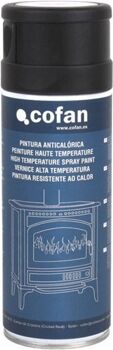 Cofan Spray de Tinta Alta Temperatura Cinza (400 ml)