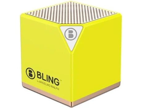 Bling Coluna Bluetooth + DVD Anselmo Ralph Rhythm Box Amarelo