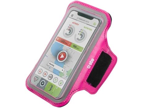 Sbs Armband Sport Universal até 5'' Rosa