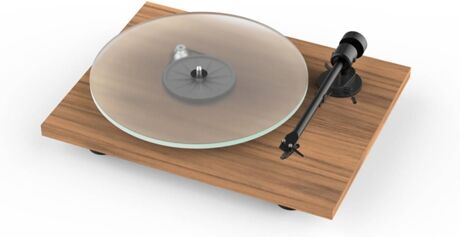 Pro-Ject Gira-Discos T1 Nogueira (Manual - Correia - Velocidades: 33 1/3 - 45)