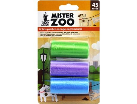 Mister Zoo Sacos de Dejetos para Cães (45 un)