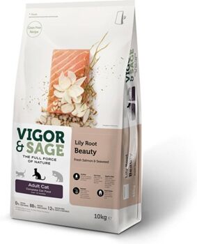 Vigor&sage Ração para Gatos (10Kg - Adulto)