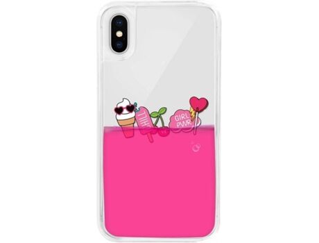 Sbs Capa iPhone X, XS Girl Power Multicor