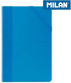 Milan Bloco Papel Capa Azul 21X14,6X1,6Cm