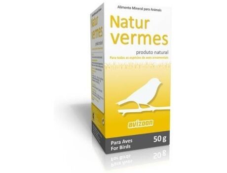 Avizoon Complemento Alimentar para Aves Naturvermes (50g)