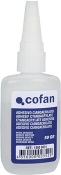 Cofan Adesivo Cianocril Alta Densidade 50 Gr