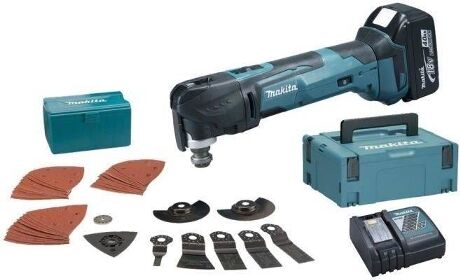 Makita Ferramenta Multifunções (18 V + 38 acessórios + Caixas)