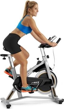 Bh Fitness Bicicleta de Spinning H9135RF (Cinzento)