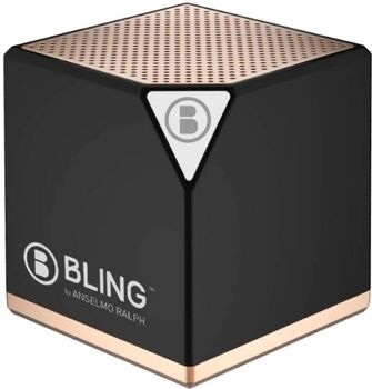 Bling Coluna Bluetooth + DVD Anselmo Ralph Rhythm Box Preto