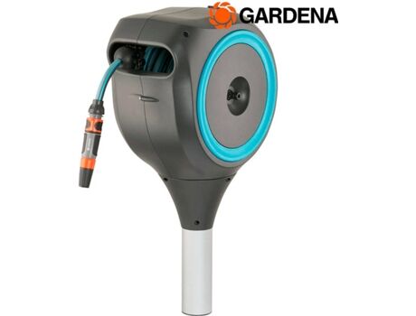 Gardena Porta-Mangueira Automática com Piquete Rollup S 15M