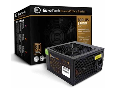 Eurotech Fonte de Alimentação ATX 650W 80 PLUS