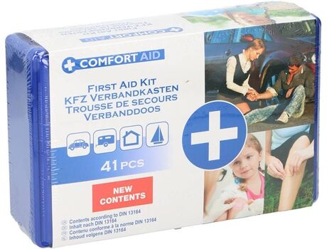 Comfort Aid Kit de Primeiros Socorros com 41 Peças DECORIS