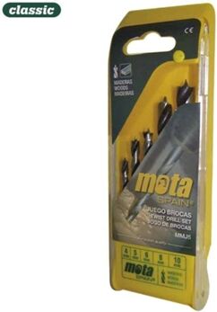 Mota Herramientas Jogo 5 Brocas para Madeira de 4Mm A 10Mm Mmj5