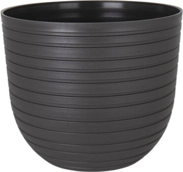 Artevasi Vaso Havana Horizon (16.6x20x20cm - Preto)