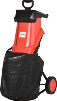 Outsunny Triturador de Folhas Elétrico 50L (2500W - Vermelho)