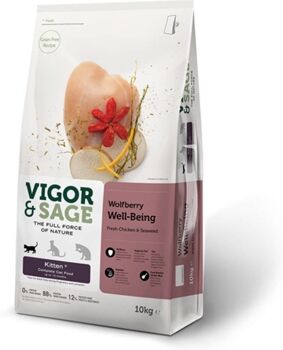 Vigor&sage Ração para Gatos (10Kg)