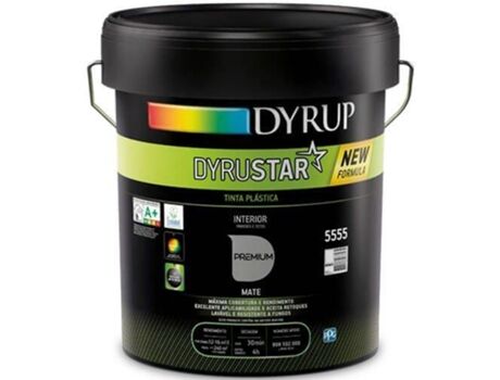 Dyrup Tinta Aquosa Vinilica Dyrustar (Branco - 15 L)