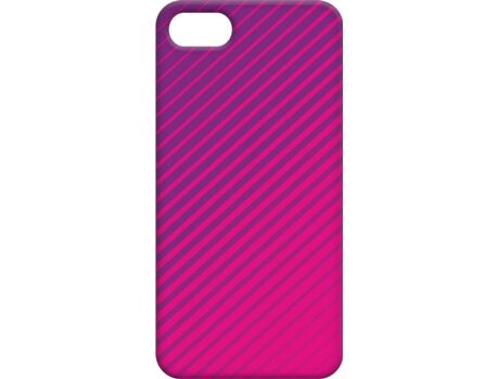 Funny Cases Capa iPhone 6, 6s, 7, 8 Textura Rosa