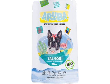 Aruba Ração para Cães (100 g - Húmida - Todas as Idades - Sabor: Salmão com Quinoa)