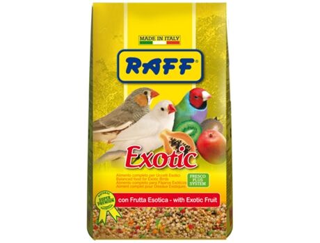 Raff Alimentação para Aves Exótico (500 g)