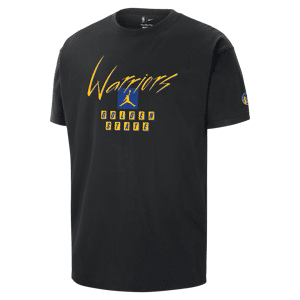 Golden State Warriors Courtside Statement EditionJordan Max90 NBA-T-Shirt für Herren - Schwarz - XXL