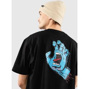 Santa Cruz Screaming Hand Chest T-Shirt black L male