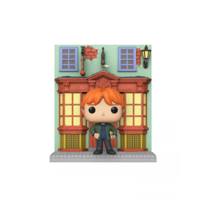 Figur Harry Potter - Ron with Quality Quidditch Supplies (Funko POP! Deluxe)