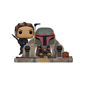 Figur Star Wars: The Mandalorian - Boba Fett & Fennec Shand (Funko POP! Moment)