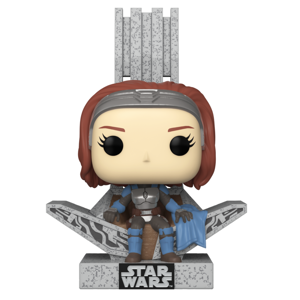 Figur Star Wars: The Mandalorian - Bo-Katan Kryze on The Throne Deluxe (Funko POP! Star Wars 669)