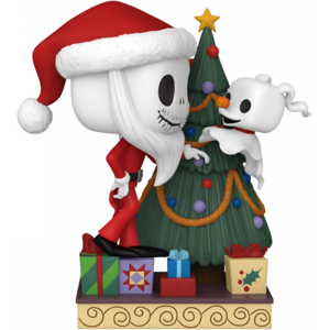 Figur The Nightmare Before Christmas - Jack Skellington and Zero with Tree (Funko POP! Deluxe 1386)