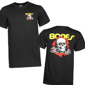91530103mac3hc63xg Bones Ripper Powell Peralta Brigade Black Skull Og Skateboard Unisex T-Shirt