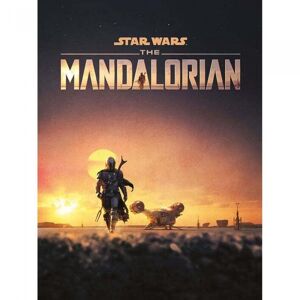 Star Wars: The Mandalorian Krieg Der Sterne: Der Mandalorianische Dämmerungs-Leinwanddruck