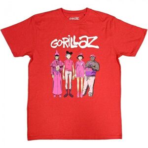 Pertemba Fr - Apparel Gorillaz Unisex-Erwachsene Cracker Island Standing Group T-Shirt