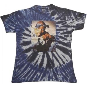 Pertemba Fr - Apparel Tupac Shakur Unisex-Erwachsene Fotografie Tie Dye T-Shirt