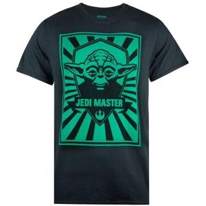 Star Wars Herren Yoda Jedi Master Poster T-Shirt