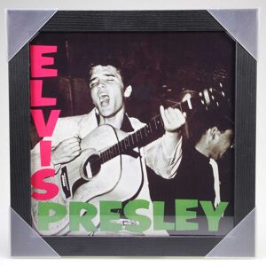 Elvis Presley - Framed Album Cover Print - Elvis Presley 1956 (36.5x36.5 cm)