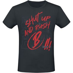 Counter-Strike - Gaming T-Shirt - 2 - Shut Up And Rush B !!! - S bis XXL - für Männer - Größe XXL - schwarz  - EMP exklusives Merchandise! - Männer - male